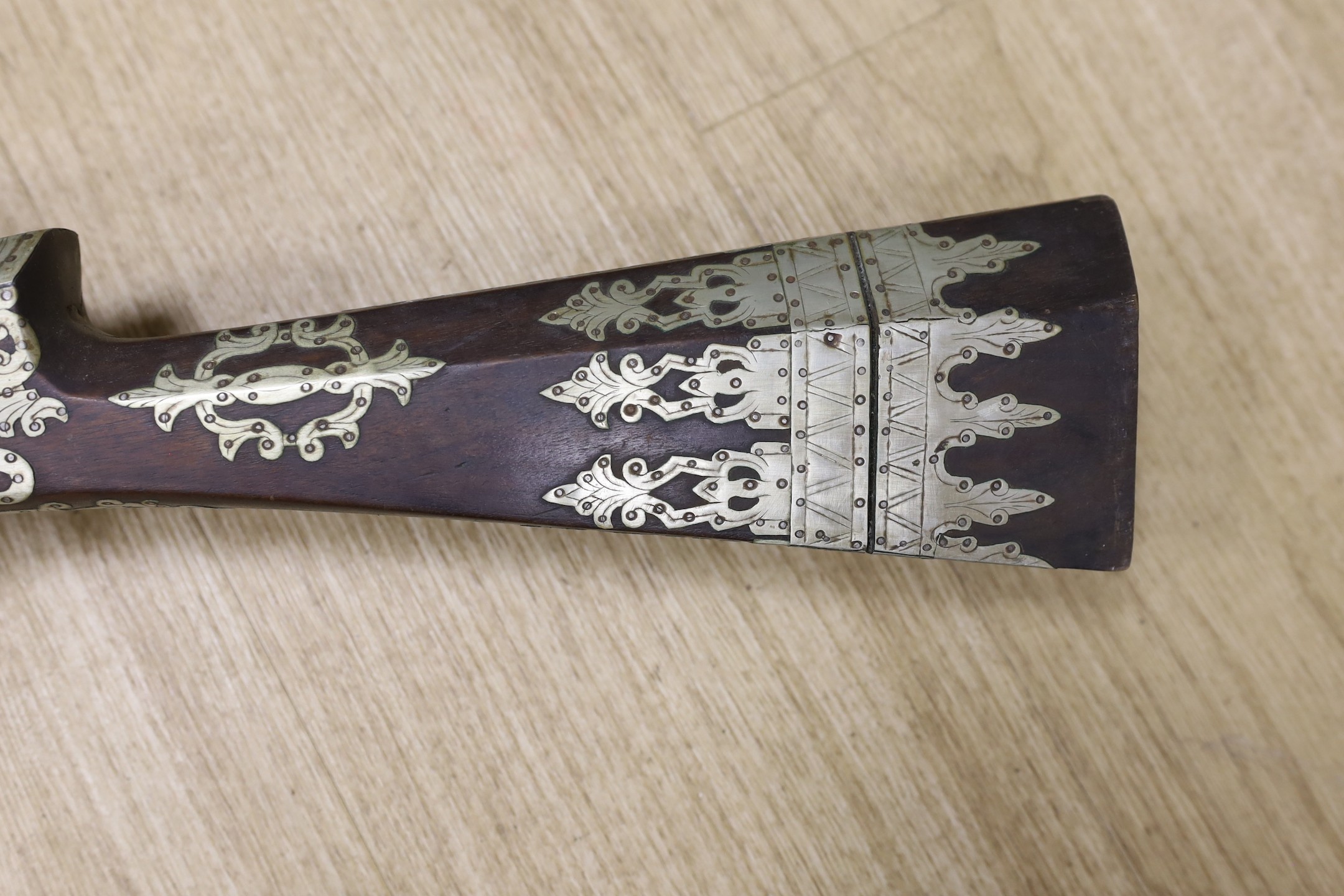 An Eastern antique flintlock musket